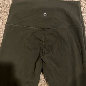Green Lululemon align 28”